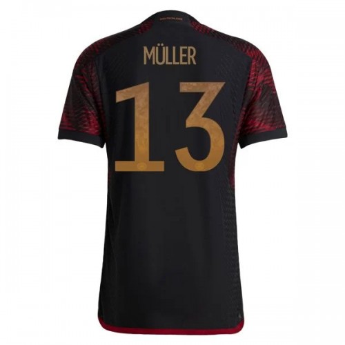 Tyskland VM 2022 Thomas Muller 13  Borte Landslagsdrakt Kortermet